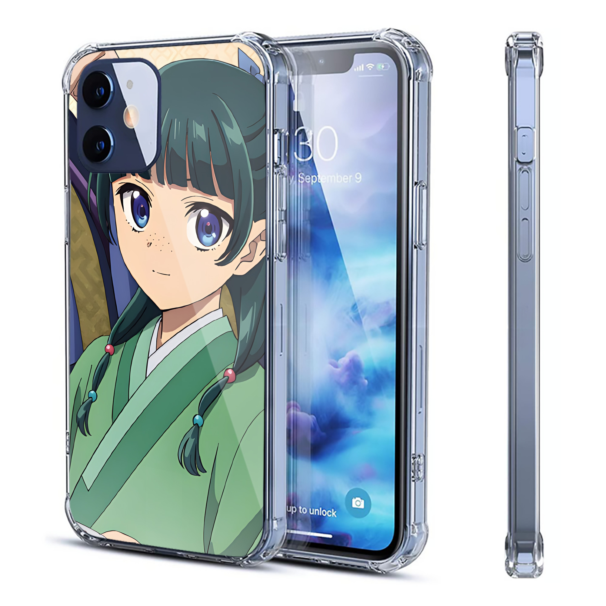 （画像用） 薬屋のひとりごと The Apothecary Diaries 【iPhone 12シリーズ対応】透明スマホケース（クリアソフトケース）